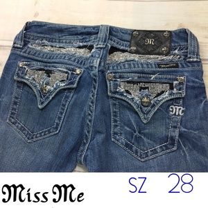 Miss Me Jeans, Boot Cut SZ 28
